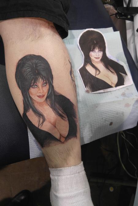 Tattoos - Elvira Portrait - 137306